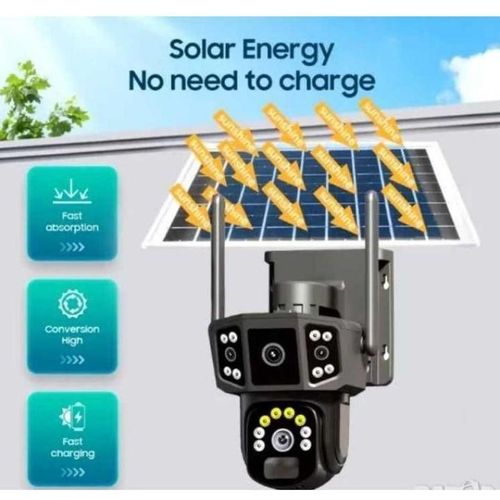 Caméra 4G solaire intelligente